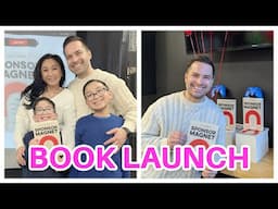 Justin's Book Launch + First Snow Day No School!