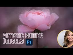 Creative editing of FLOWERS with Photoshop and Brush Tools | Lori Lankford Photography