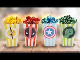 How to make Colors Popcorn - Rainbow Popcorn Recipe