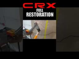 CRX Restoration latest Episode #automobile #honda