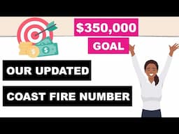 Our Updated Coast FIRE Number | $350,000 Goal | Early Retirement