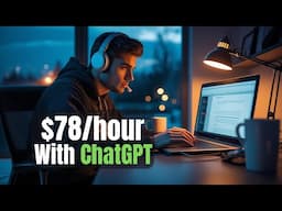 ChatGPT Makes $74.81 EVERY 45 Min On Autopilot! (PASSIVE INCOME)