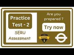 SERU practice - Test 2  SERU TFL- Mock Test #Seruassessmenttfl, #tfl, #phv, #seru