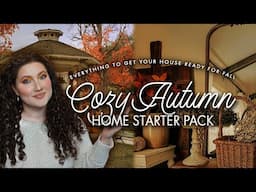 Autumn Starter Pack FOR YOUR HOME! 🍂 Warm Cozy Interior Design Ideas 🦊 ~ Cozy Autumn Vibes ~