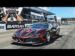 Ferrari 488 Challenge Evo - Suzuka GP | Assetto Corsa EVO | Steering Wheel Gameplay