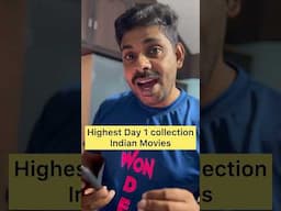 Highest Day 1 Collection Indian Movies #shorts #sandroutes