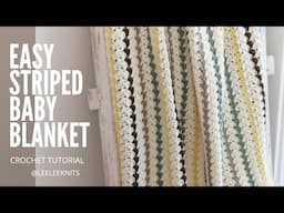 Easy Crochet Baby Blanket    Suzette Stitch