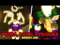 JOGUEI o PEDRA PAPEL E TESOURA MENOS UM, o NOVO MINIGAME do SQUID GAME no Roblox