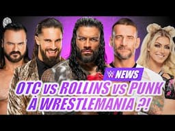 REIGNS vs ROLLINS vs PUNK à WRESTLEMANIA 41 ?! (Les News)