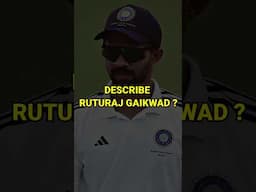 Describe Ruturaj Gaikwad 😬 #indvseng #rohitsharma #viratkohli #sanjusamson #championstrophy2025