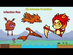 All Animals Evolution With Lunar Dragon Reaper And Infection Run (EvoWorld.io)