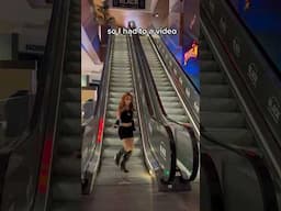 Dancing on the escalator when the mall was closed 😂 | Andra Gogan