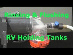 Rinsing & Flushing the RV Holding Tanks