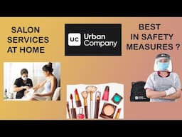 I TRIED URBAN COMPANY SALON SERVICES AT HOME||MY HONEST EXPERIENCE 😘 or 🤬