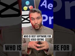 Who is Best software for video Editing #videoediting