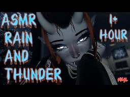 [ASMR] 🌧️Thunder Storm Ambience🌧️ (rain and thunder sounds to help you sleep)