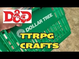 TTRPG Crafts at the Dollar Store 2024