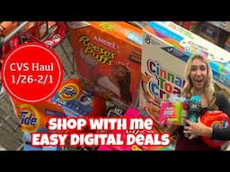 CVS HAUL 1/26-2/1 EASY DEALS YOU CAN PICK UP THIS WEEK