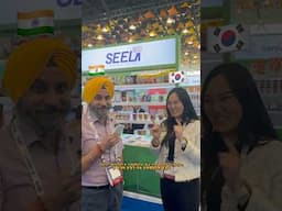 So many Korean Companies in India !! | at KoIndex Delhi 😍🇮🇳❤️🇰🇷 #shorts