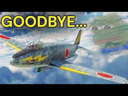 War Thunder's Fake Plane Is LEAVING!