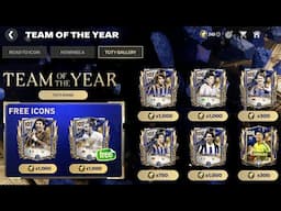 WOW!! FREE 107 OVR BALE TOTY ICONS & NOMINEE B PLAYER LEAKS FC MOBILE 25 | TOTY REWARDS FC MOBILE!