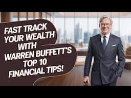 10 Warren Buffett Financial Advice to Build Wealth Faster!