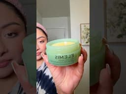 ELEMIS GREEN FIG CLEANSING BALM 💚 #skincare #skincareroutine #elemis #skincaretips