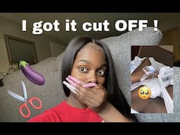 I got it cut OFF !! / transgender