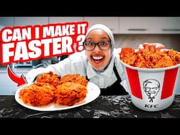 Can I make KFC faster than ordering one?