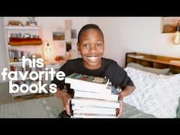 my 11-year-old's FAVORITE BOOKS - great book recommendations for boys (novels & graphic novels)