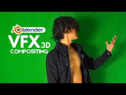 blender vfx tutorial for beginners hindi | green screen vfx tutorial | Vfx World