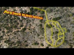 Ancient Hilltop Dwelling! American Southwest! Native ruins! Google Earth! Petroglyphs! Drone footage