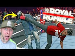 KAI CENAT & IShowSpeed enter the 2025 WWE ROYAL RUMBLE in 2K