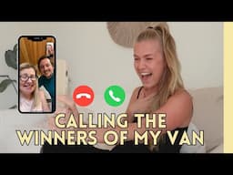 TIME TO PICK THE WINNER OF MY VAN!!