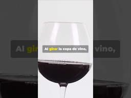 ¿Por qué giramos la copa de vino? 🍷