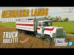 Testing more Grain Hauling options on Nebraska Lands - EP7 - FS22