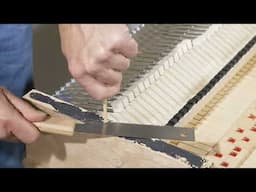 Fender Rhodes Repair using a Flush Saw