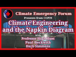 Climate Engineering and the Napkin Diagram