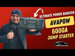 AVAPOW 6000A Battery Booster/Jump Started - Power When You Need It Most! 🚗🚗🚗