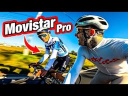 PRO CYCLIST DESTROYED OUR LOCAL FAST GROUP RIDE!