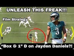 Philly Eagles Study: Freakazoid Nolan Smith w/ Box & 1 the key to defending Jayden Daniels?!