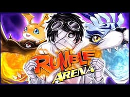 DIGIMON RUMBLE ARENA era muito bom