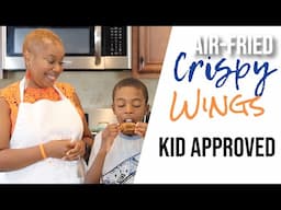 How-to Make Wings (w/Heavy Whipping Cream) ^AIR FRIED^ **KID APPROVED**