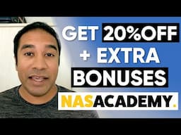 THE ONLY COUPON CODE THAT GIVES YOU 20% NAS ACADEMY DISCOUNT + FREE BONUS PROMO