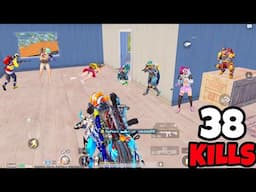 My New Highest Kills Record in BGMI • 40 Soon? • (38 KILLS) • BGMI Gameplay