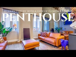 Touring a DESIGNER Penthouse in FLORENCE Overlooking the Renowned Dome | Lionard