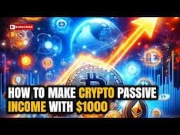 How to make crypto passive income with $1000