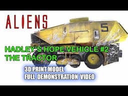 ALIENS Hadley's Hope COLONY Vehicle #2 THE TRACTOR