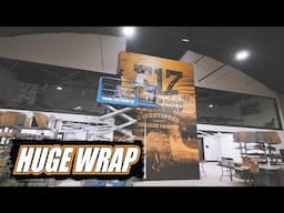 Vinyl Wrapping our INSHANE Headquarters  *Huge Wrap*