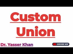 Custom Union | Meaning Of Custom Union | International Economics | International Trade | Economics